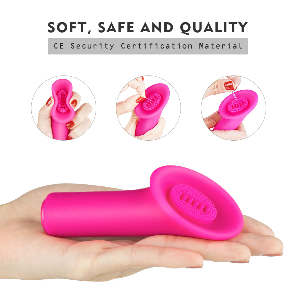S137 wholesale 2 in 1 bullet vibrator rechargeable g spot with clitori photo
