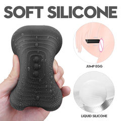 S246 silicone masturbation sleeve glans massage penis masturbator vibrator male masturbator sex toy sex machine for men