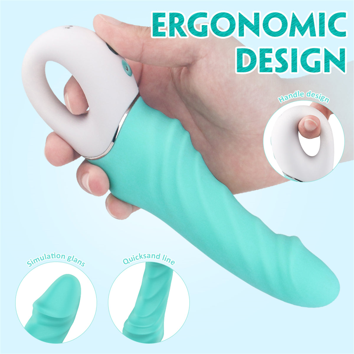 S283  silicone vibrating big dildos adult sex toys machine strapless dildo vibrator for woman massage huge realistic real feel