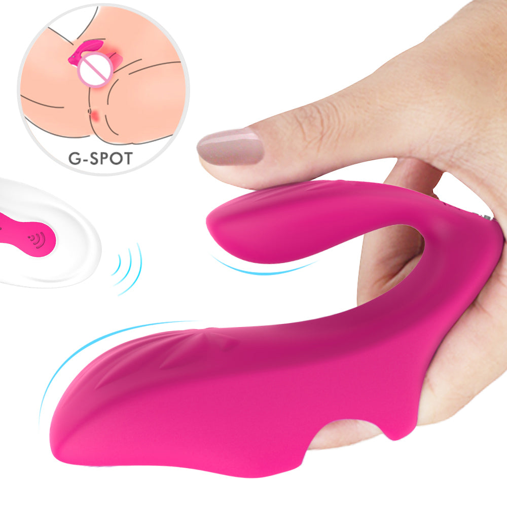 S217-2  remote control double motor finger mini vibrator clitoral anal pussy women adult couple finger vibrator