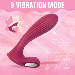 S368-2 2 IN 1 Remote control Wearable Butterfly Vibrating Panties G P Spot Clitoris Stimulation l Sex Toys For Women