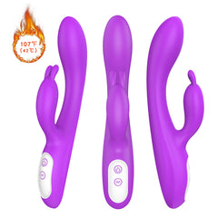 S095 Sex Products Dual Motor Vagina Penis Dildo Massage Adult Sex Toy Women Rabbit vibrator sex toy women