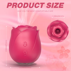 S389-2 Wholesale nipple clitoral sucking rose vibrator for women vibrating personal massager Adult sex toys