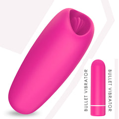 S132  9 Vibration Modes Breast Clitoris Clitoral Oral sucking Licking Sex Toys Vibrator For Couple Women