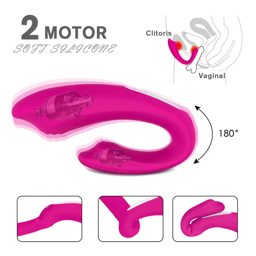 S111-2  Vagina Clitoris G Spot Stimulate Remote Control u vibe Vibrator Women Couples Sex Toys Vibrator