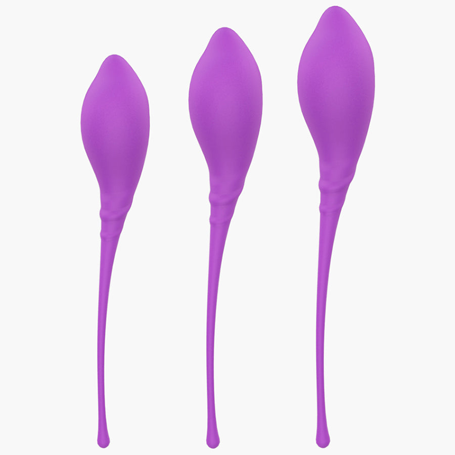 S038  3 silicone kegel balls kits vagina exercise ben wa balls for women