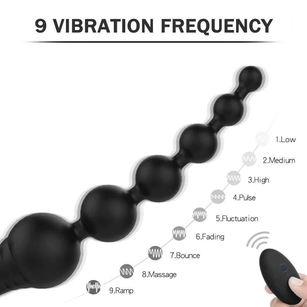 S121-2 Adult Erotica Products Stimulator Anus Toy Remote Control Waterproof Anal Beads