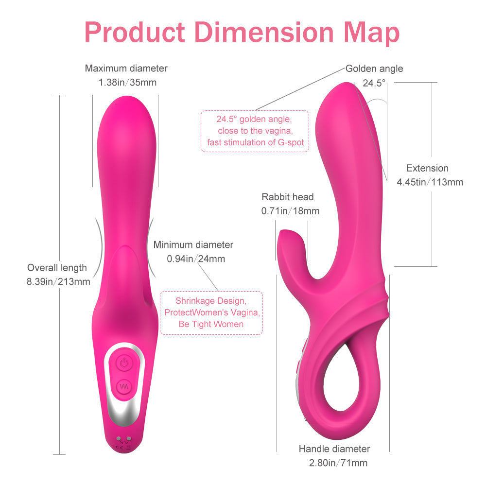 S139  Rabbit silicon sex g sopt pussy av adult wand vibrator female clitoral sex toys vibrator for ladies women