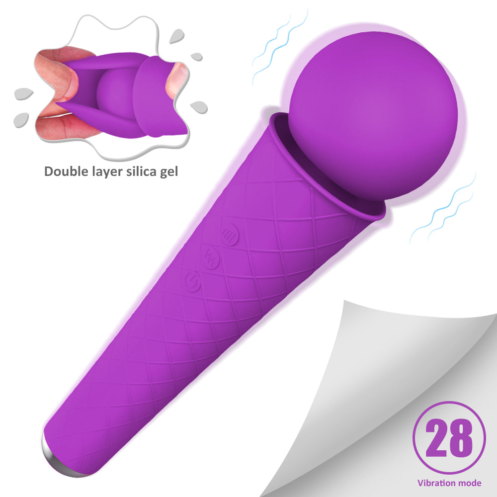 S259  handheld vibrating body massager machine vibrator vagina stimulator vibration massager