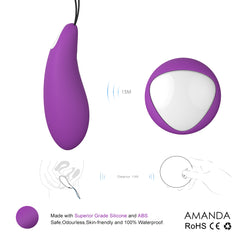 S016  Factory Price 9 Vibration Modes Vibrating Wireless Remote Control Vibrator Waterproof Sex Toys For Women