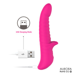S043 Fantastic new sex toy realistic dildo vibrator rotating head for g spot