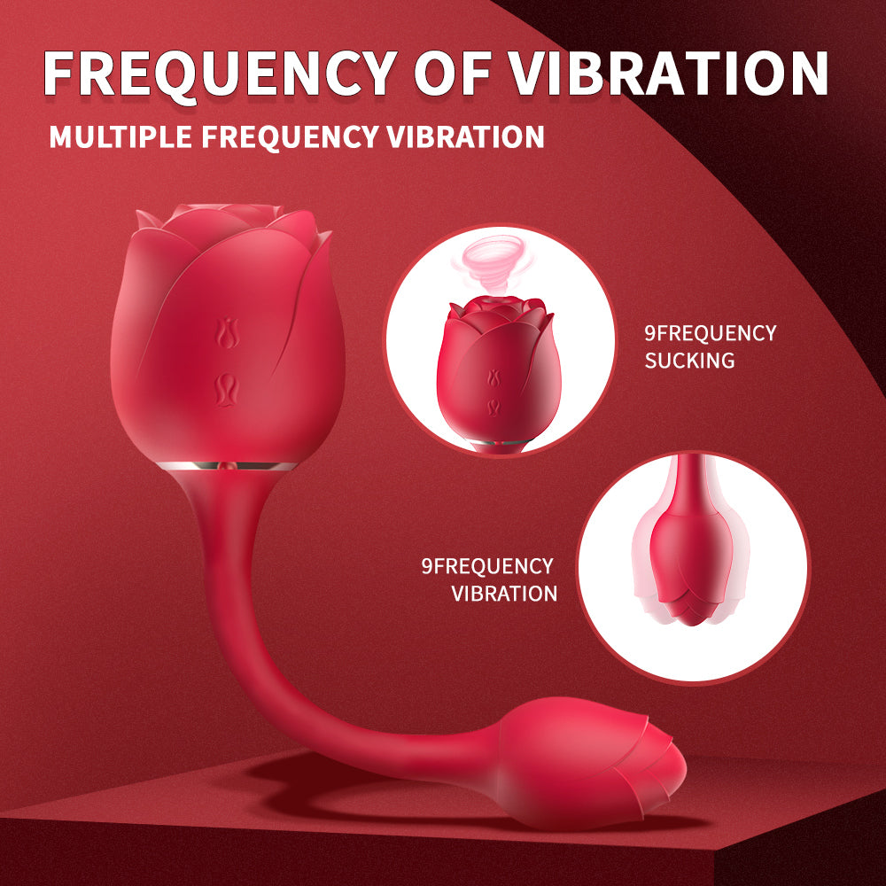 S389-3 drop shipping suction vibrator g spot rose clitoris sucking vibrator sex toys for woman