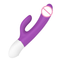 S214 Whosale Double motor g spot ciltioris anal realistic silicone sex toys male vibrating foreskin dildos vibrator for women