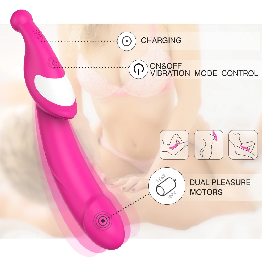 S096 Factory price best quality G-Spot Vibrators Rechargeable Special shaped Vibrator electric masturbation device for women