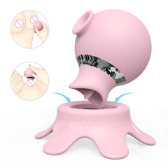 S310 Octopus shape nipple clitoris sucking vibrator with tongue licking smart decoration women masturbation sex toy