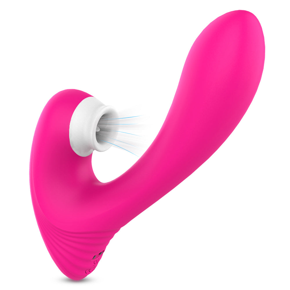 S184 Clitoral Sucking Vibrator 9 Intensities Modes for Women Waterproof Rechargeable Quiet Clitoris Nipples Suction Vibrator