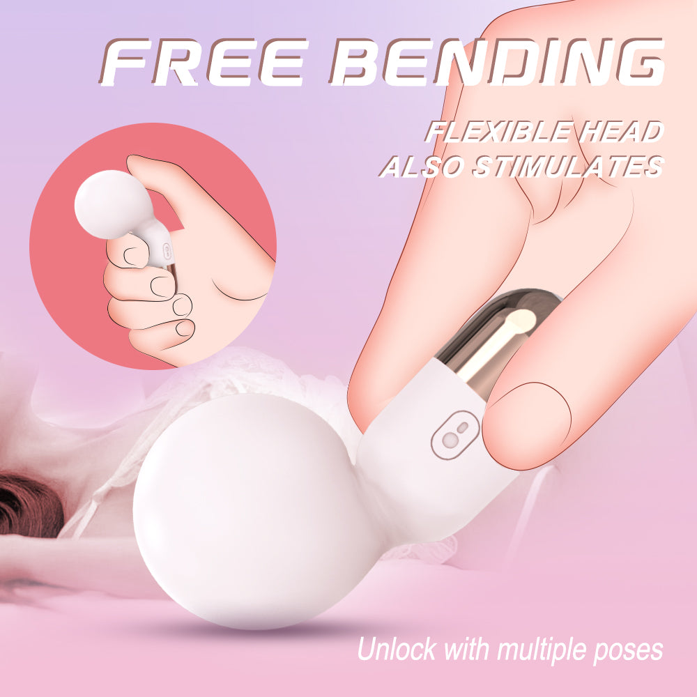 S438 Mini av Wand Massager clitoris breast vibrator sex toy personal Neck Shoulder Back Body xxx vidoesMassage