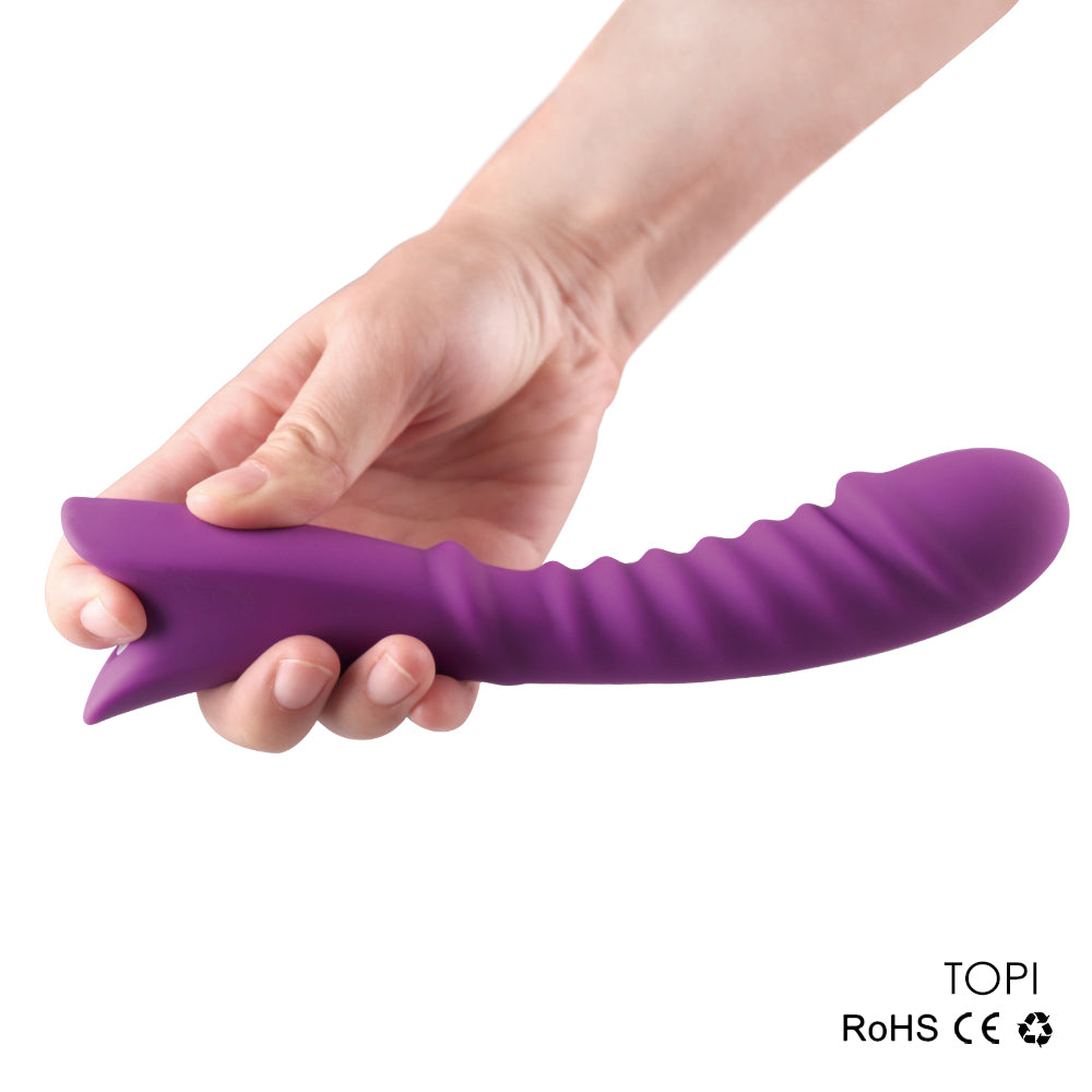 S025 Hot sale Silicone G Spot 9 Vibration modes Vibrating vibrator sex toy women adult