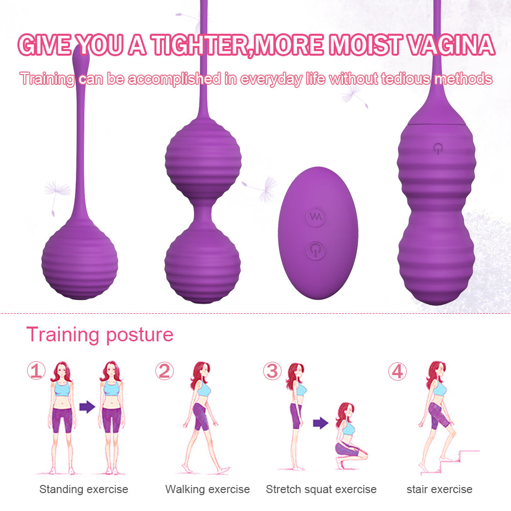 S154  Healthcare product different weighted ben wa kegel exerciser weights balls for pelvic floor muscle