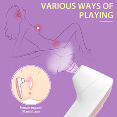 S201-2 10 Speed Clitoris Sucking vibrator for women Nipple Clit sucker stimulator famale toys