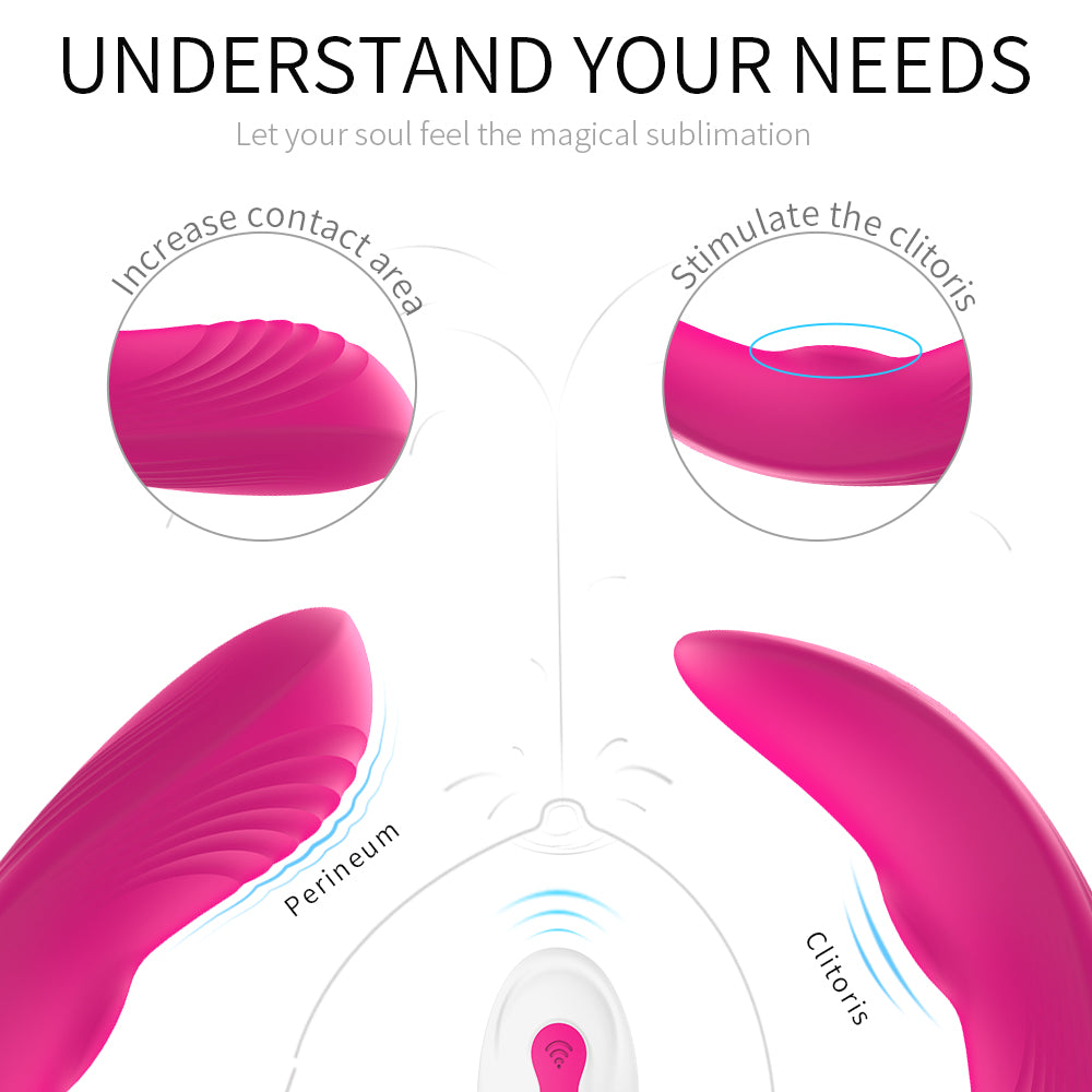 S114-2 Wireless Mini Remote Control Clitoris Stimulation Panty Wearable Vibrator For Girl