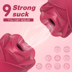 S389-2 Wholesale nipple clitoral sucking rose vibrator for women vibrating personal massager Adult sex toys