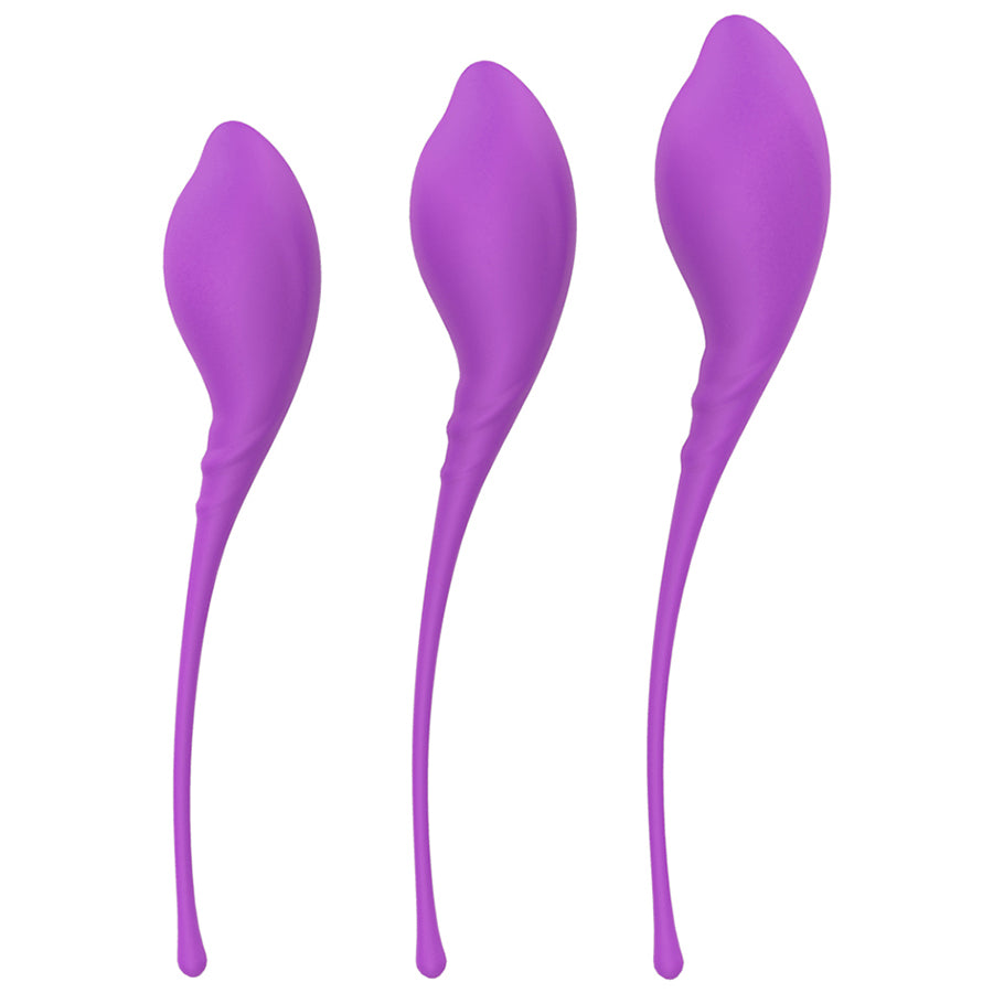 S038  3 silicone kegel balls kits vagina exercise ben wa balls for women