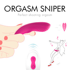 S114-2 Wireless Mini Remote Control Clitoris Stimulation Panty Wearable Vibrator For Girl