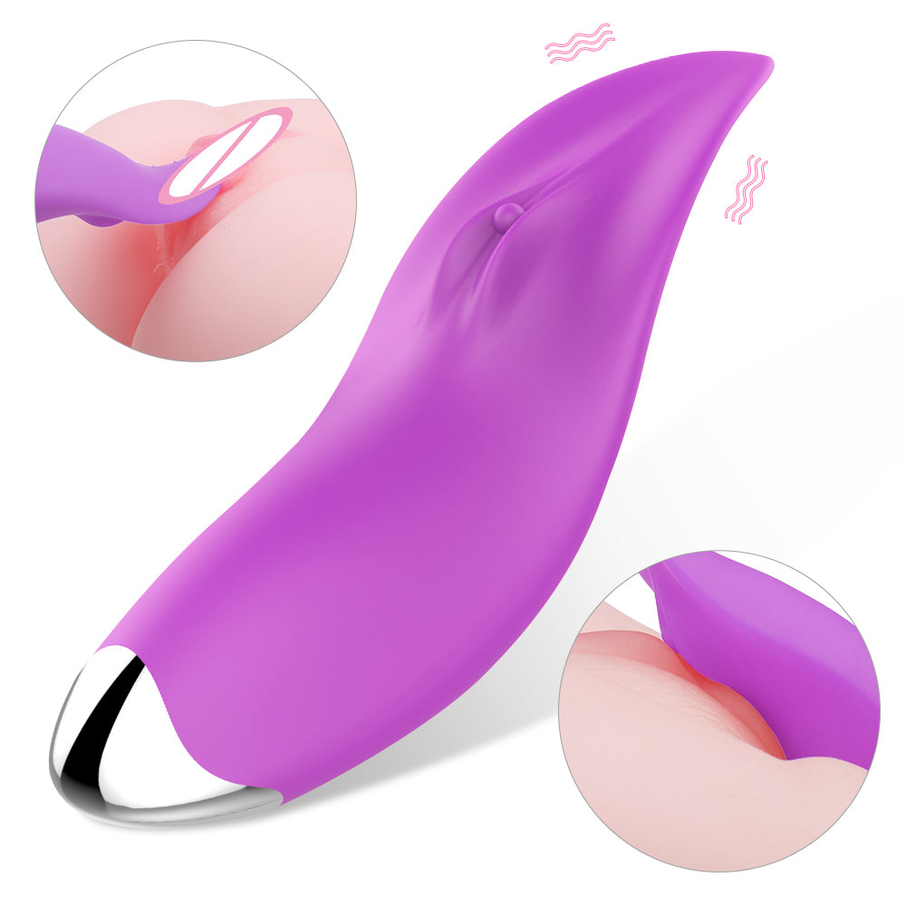 S226  Amazon Hot Sale japanese Soft silicone clitoral wearable vibrators tongue ass licking massager in sex products women