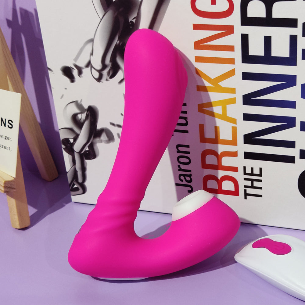 Remote wireless Women Adult Sex Toys G Spot Pussy Vagina Nipple clitoris Sucker Sucking Vibrator pic