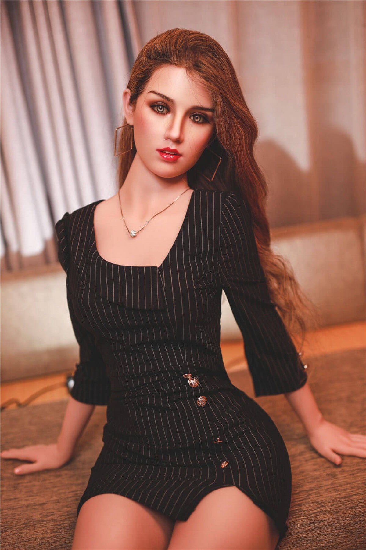 JYDOLL 170cm Silicone head-Abby JY Sex Doll Normal Breast super sexy doll love doll manufacturer life size sexy doll