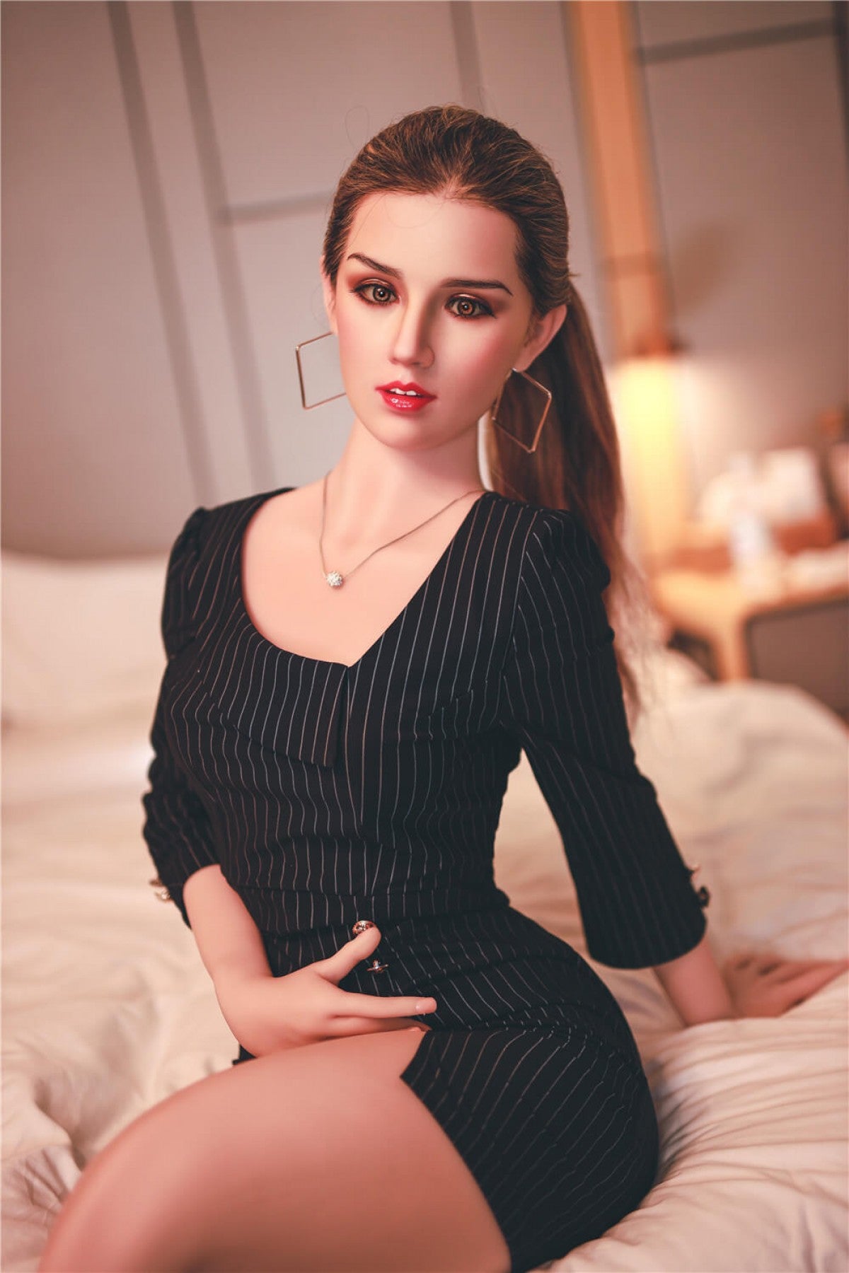 JYDOLL 170cm Silicone head-Abby JY Sex Doll Normal Breast super sexy doll love doll manufacturer life size sexy doll