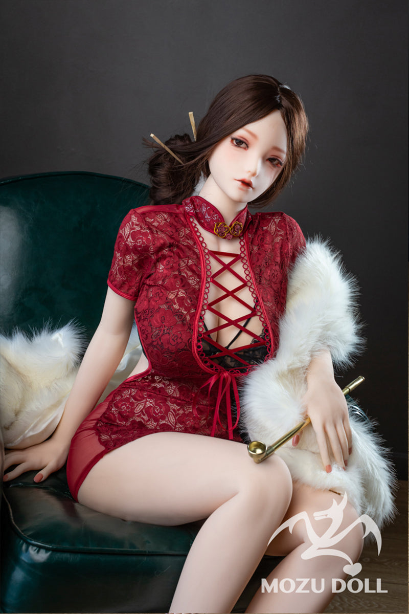 163cm MOZU Doll Hongye Cheongsam Sexy Lady Big Breast Sexy Doll Avatar Sex Doll Silicon Sex Doll