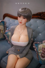 161 センチメートルアガサ JY セックス人形巨乳最高の本物の人形 tpe シリコーン愛人形現実的な女性の人形