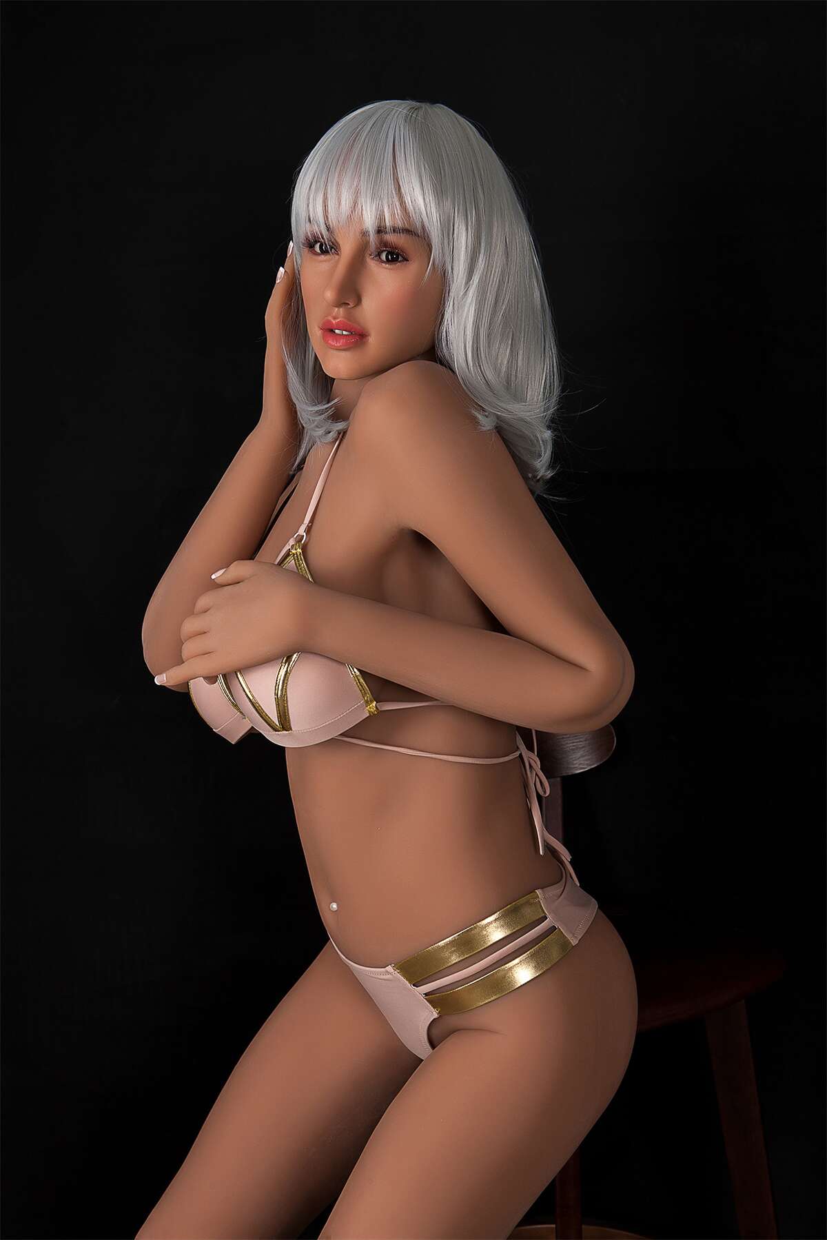 XYDOLL 168cm Ibele Tan skin silicone sex dolls tpe best sex doll sex_e_doll hyperrealistic sex doll