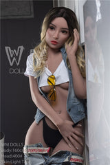 WMDOLL 160cm Molly  Real Life Full Size  Small Tits Big Ass Blonde Sex Doll