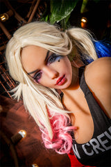 QITA 170cm Kamryn  Tall and pretty  Life-Size COS Harley Quinn Sex Doll