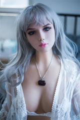 QITA 170cm Maci Lifelike Life-Size Pretty Grey Long Hair Sex Doll