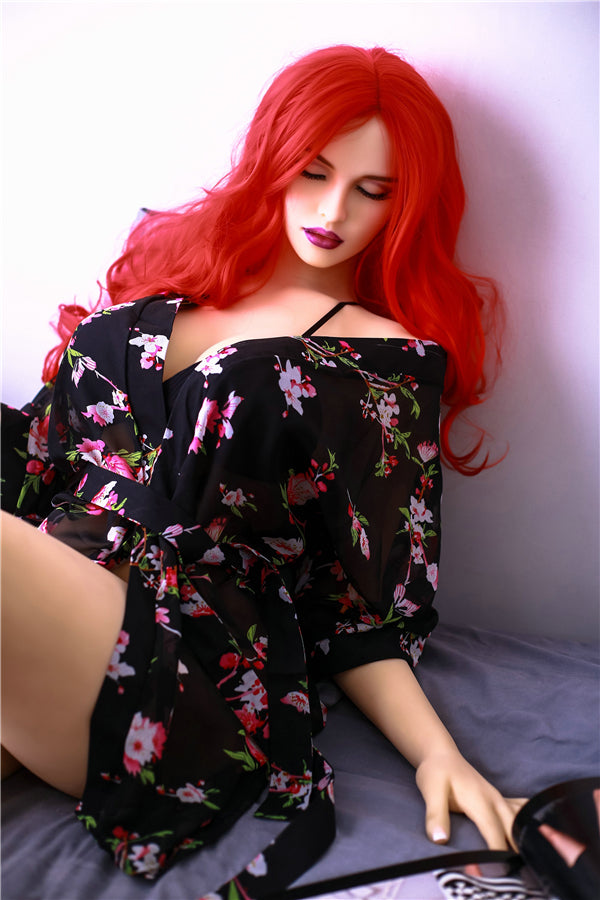 QITA 170cm Kennedi    Realistic Sexy Mysterious Fantasy  Redhead Sex Doll