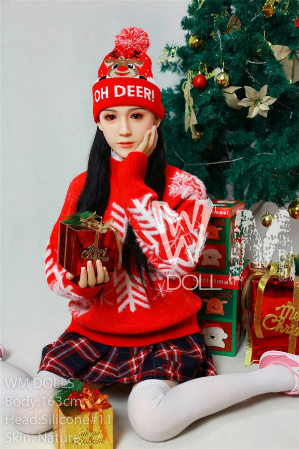 WMDOLL 163cm Layla Best Perfect Body  Christmas Dress Up Asian Sex Doll