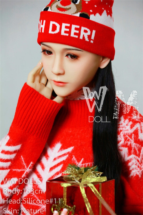 WMDOLL 163cm Layla Best Perfect Body  Christmas Dress Up Asian Sex Doll